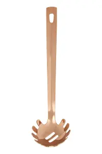 Maison by Premier Freya Rose Gold Finish Spaghetti Spoon