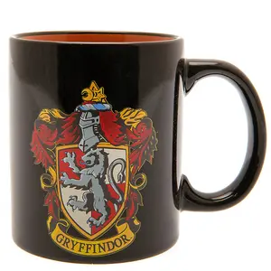 Harry Potter Gryffindor Crest Mug and Sock Set Black/Red/Yellow (One Size)