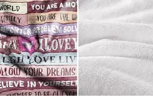 Sister XL Personal Love Letter Fleece Blanket