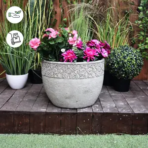 Large Lace Garden Flowerpot Planter