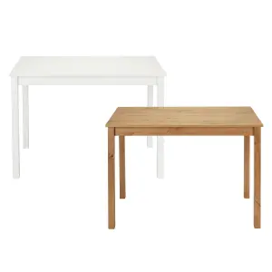 Solid wood Desk (H)750mm (W)1100mm