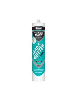 Geocel Trade Mate Lead and Gutter 310ml Cartridge - Black