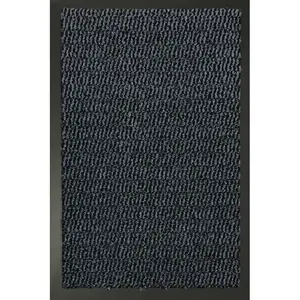 Aarib Door Mat Blue / Rectangle 80cm x 140cm