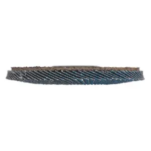 Sealey Flap Disc Zirconium 115mm 22mm Bore 60 Grit Abrasive Flaps FD11560