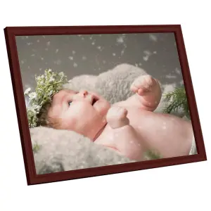 Berkfield Photo Frames Collage 3 pcs for Wall or Table Dark Red 10x15 cm