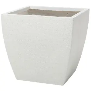 Plant Pot Fibre Clay White 53 x 53 x 51 cm ORICOS