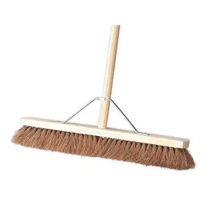 Sealey Broom 24"(600mm) Soft Bristle BM24S