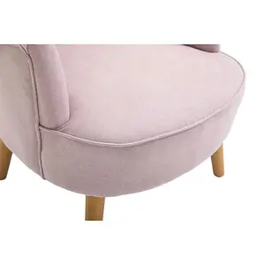 PS Global Pink Violet Kara Accent Chair