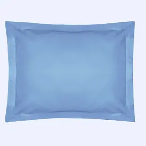 Belledorm Easycare Percale Oxford Pillowcase Sky Blue (One Size)