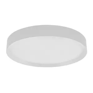 Luminosa Modern LED Flush Ceiling Light White, Warm White 3000K 2100lm