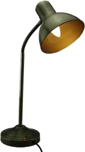 Belaa England Desk Lamp Office Table lamp Reading Lamp Metal Antique Look Brass Color Elegant lamp