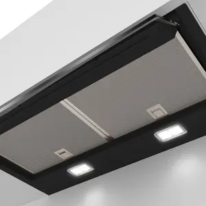 Bosch Series 6 DBB67AM60B Metal & plastic Integrated Cooker hood (W)59.7cm - Black