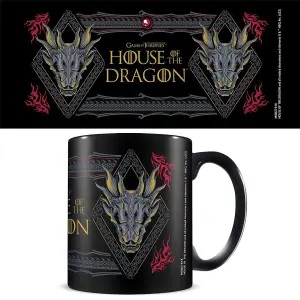 House Of The Dragon Ornate Mug Black (One Size)