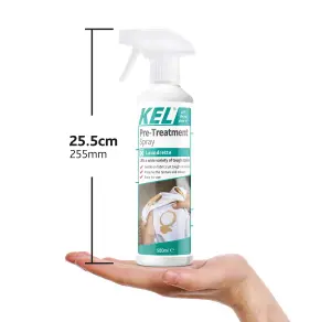 KEL - Pre-Treatment Stain Remover Spray, Pre-Wash for Fabrics and Upholstery Extra Strong - 500ml