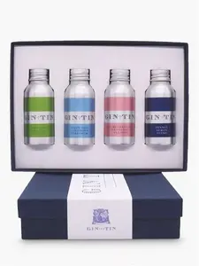 Gin In A Tin Gift Set, Pack Of 4, 140Ml