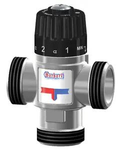 Awenta 5/4 Inch Thermostatic Mixing Valve Mid Port Mixed Water 30-65C 3,5m3/h Male