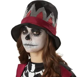 Spooky Skull Lady Costume - black M