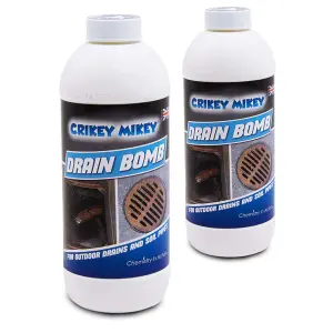 Drain Unblocker Crikey Mikey 'Drain Bomb' - 2 x 1Kg