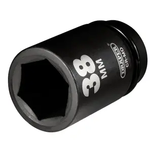 Draper 5151 Expert 38mm 1 Square Drive Hi-Torq 6 Point Deep Impact Socket