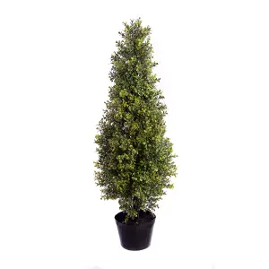 Best Artificial 3ft Potted Boxwood Topiary Tree - Suitable for Outdoor Use - Weather & Fade Resistant