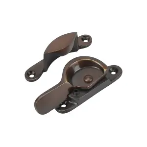 Sash Heritage Fitch Fastener (Locking) - Bronze