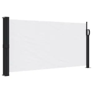 Berkfield Retractable Side Awning White 100x300 cm