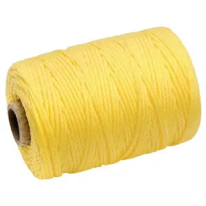 Draper Polypropylene Brick Line, 100m, Yellow 27429