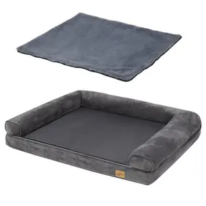 Hundebett Dog Beds Bolster Cushion  20cm H x 120cm W x 90cm D