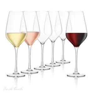 620ml Crystal Wine Glass Set (Set of 6)