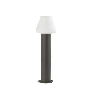 Luminosa Mistu Bollards Outdoor Ground Light Grey, E27, IP44