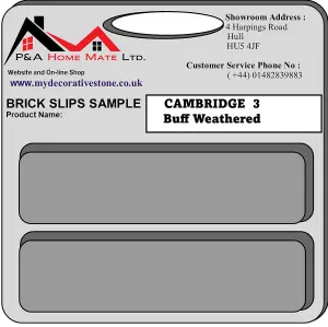 Brick Slip Samples - Cambridge 3