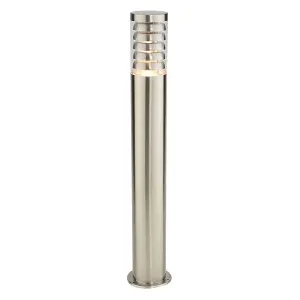 Luminosa Tango Outdoor Bollard Light Stainless Steel IP44, E27