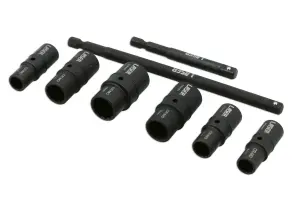 Laser Tools 8905 Double Ended Thin Wall Socket Set 1/4 "D 8pc