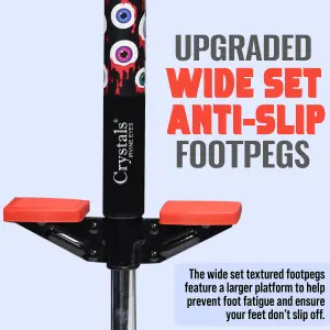 Pogo Stick for Kids & Adults  Fun Exercise Toy for Boys & Girls, Lightweight Gift Set Irvine eyes