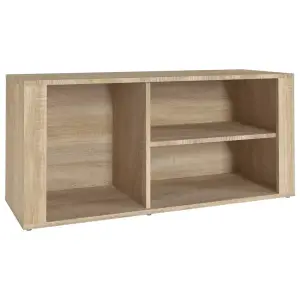 Berkfield Shoe Cabinet Sonoma Oak 100x35x45 cm Engineered Wood