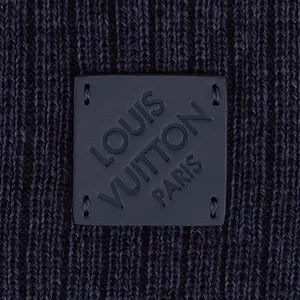 Louis Vuitton® - Néo Petit Damier Beanie - Wool - Navy - Men - Luxury