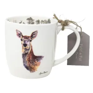 Jane Bannon Felicity Mug White/Brown (One Size)