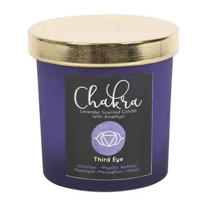 Something Different Lavender Third Eye Chakra Scented Candle Purple (One Size)