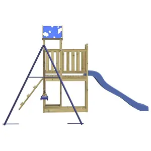 Berkfield Outdoor Playset Impregnated Wood Pine