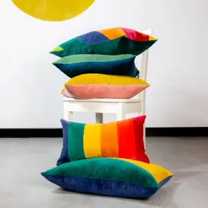 little furn. Rainbow Kids Feather Filled Cushion