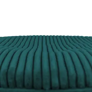 icon Frankie Corduroy Bean Bag Pouffe Teal Green Large Cord Footstools