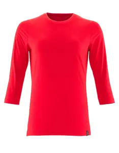 Mascot Crossover Ladies ProWash A3/4 Sleeve T-Shirt (Traffic Red)  (Medium)