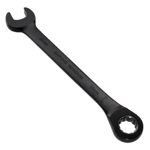 Draper Expert HI-TORQ  Metric Reversible Ratchet Combination Spanner, 14mm, Black 03904