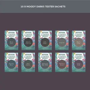 Rust-Oleum Bold & Black Gloss Garden Paint Tester Samples - 10ml