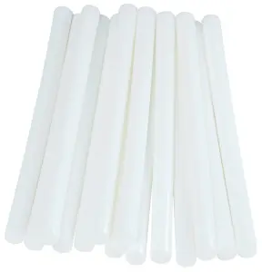 Rapid Glue Sticks For Hot Glue Guns Universal White 48 Pieces 12 x 190mm