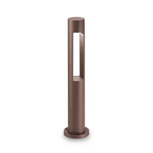 Luminosa Acqua Outdoor Bollard Lamp 1 Light Coffee IP44, G9