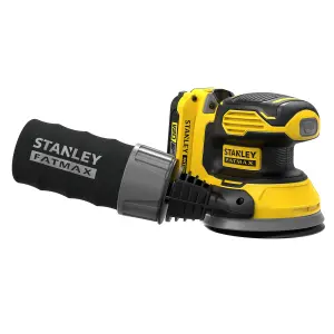 Stanley FatMax 18V 125mm 2 Li-ion V20 Cordless Random orbit sander SFMCW220D1S