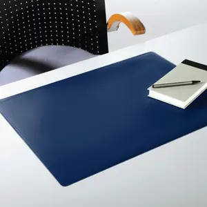 Durable Smooth Non-Slip Desk Mat Laptop PC Keyboard Mouse Pad - 53x40 cm - Blue