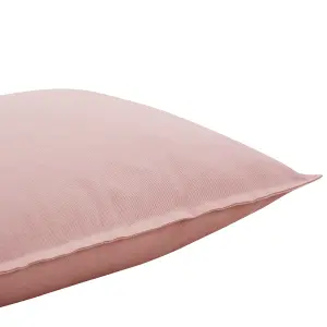 GoodHome Hiva Pink Plain Indoor Cushion (L)45cm x (W)45cm