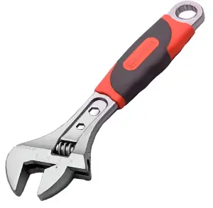 HARDEN adjustable wrench anti slip soft grip, size 250 mm long (HAR 540560)